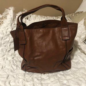 Fossil Vintage Large Leather Bag